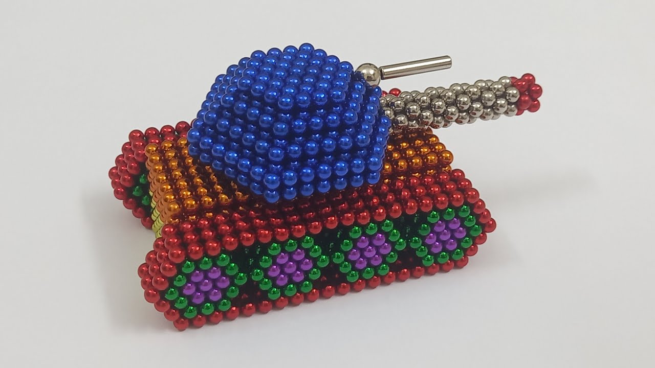 Make Tank From Magnetic | Magnet Satisfaction