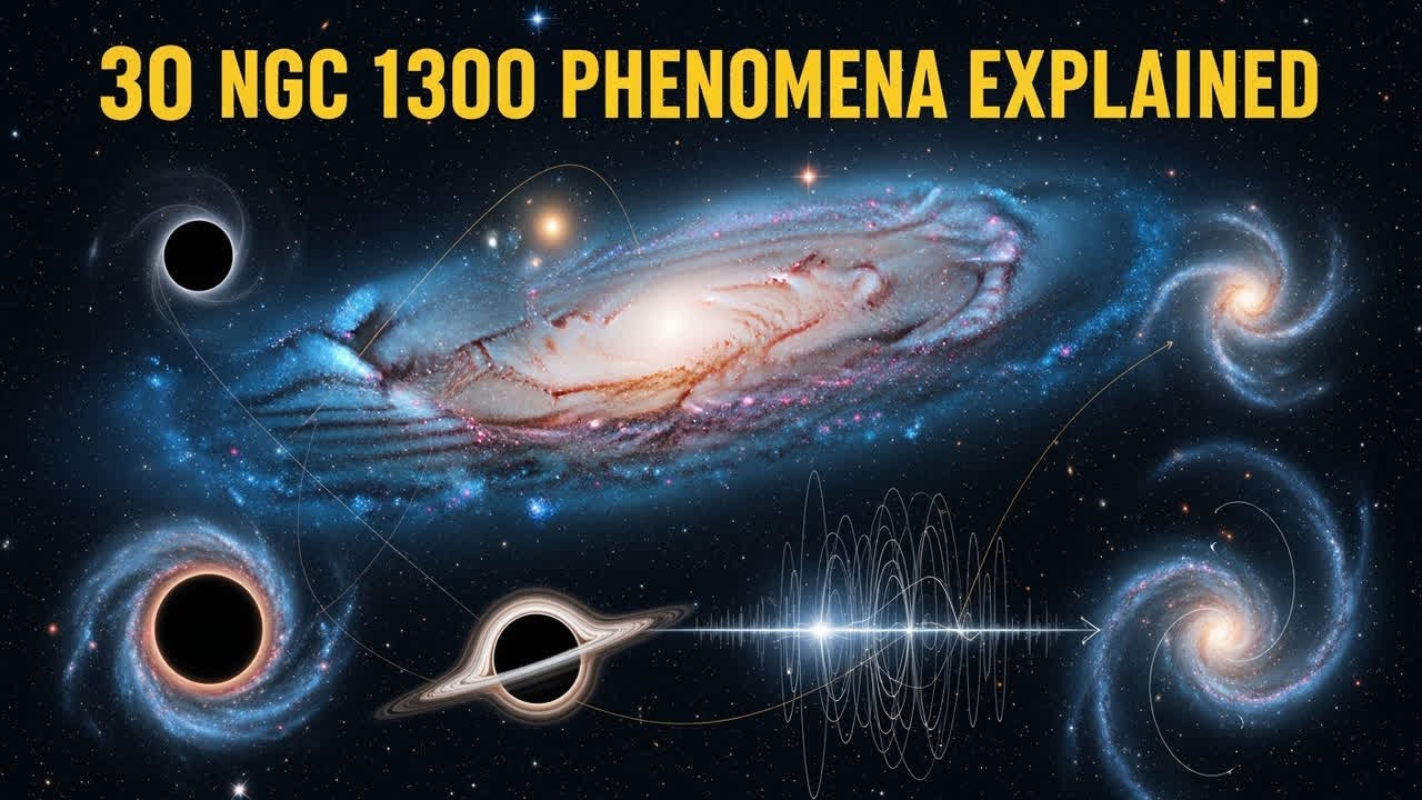 30 Weird Occurrences in the NGC 1300 Galaxy | Space Mystery