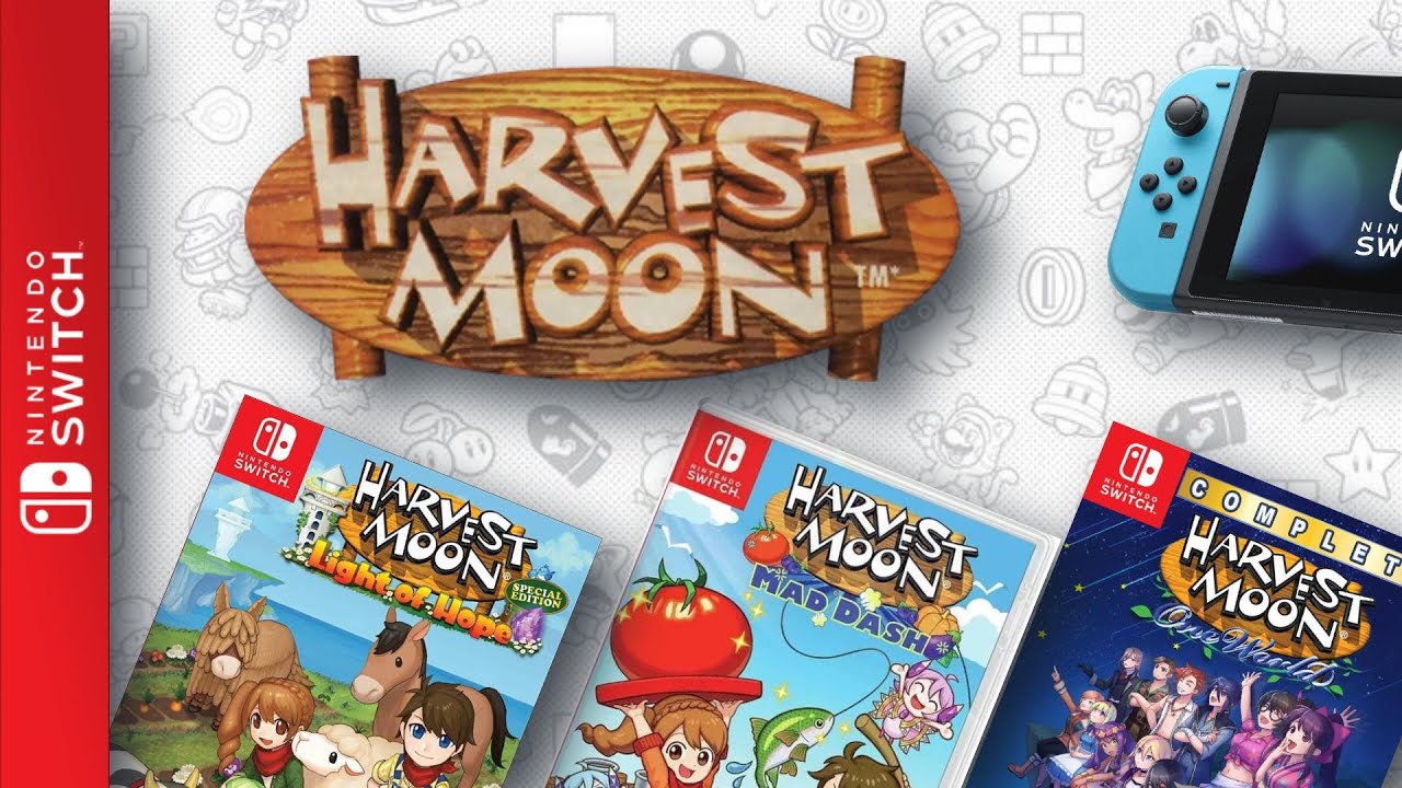Todos Los Juegos De Harvest Moon Para Nintendo Switch