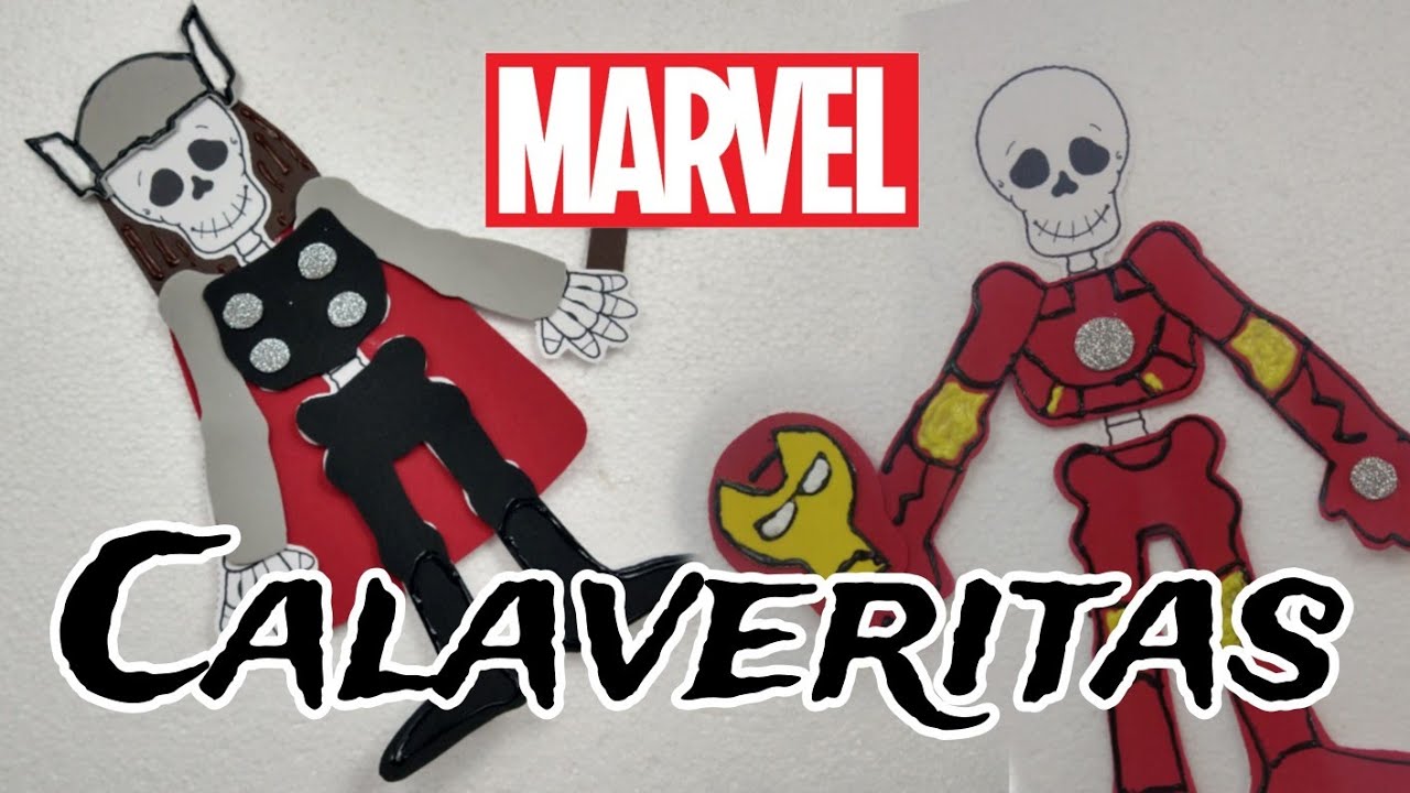 Черепа в костюмах Marvel // Халк, Железный человек, Капитан Америка, Тор