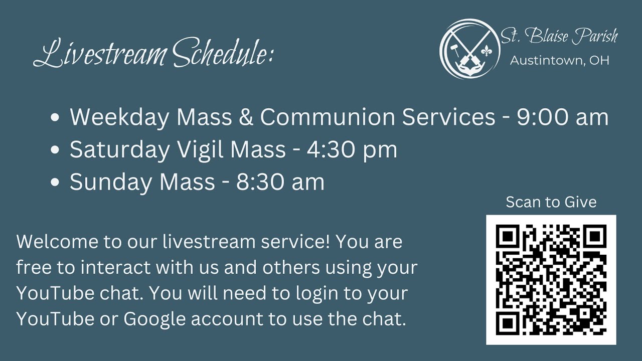 Sunday Mass (2/22/26)