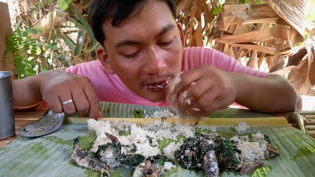 Kain tayo ng Ginataan isda na may Malunggay MUKBANG
