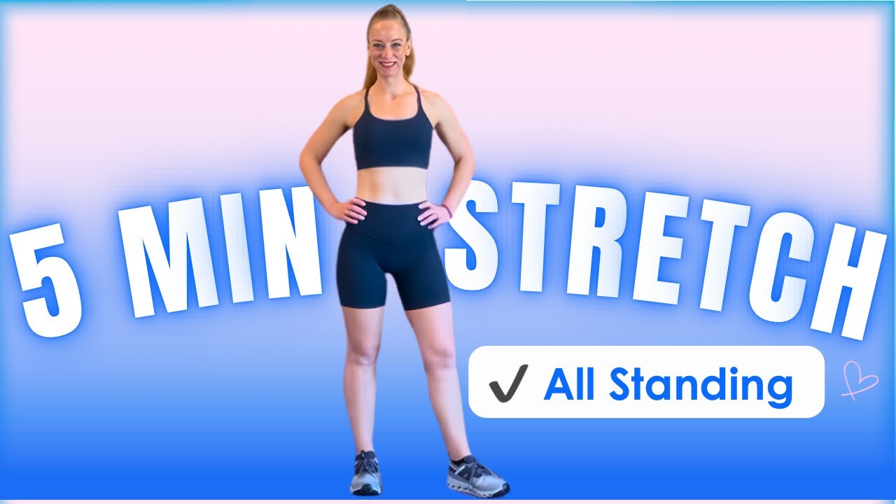 5-минутная растяжка после тренировки | Только стоя