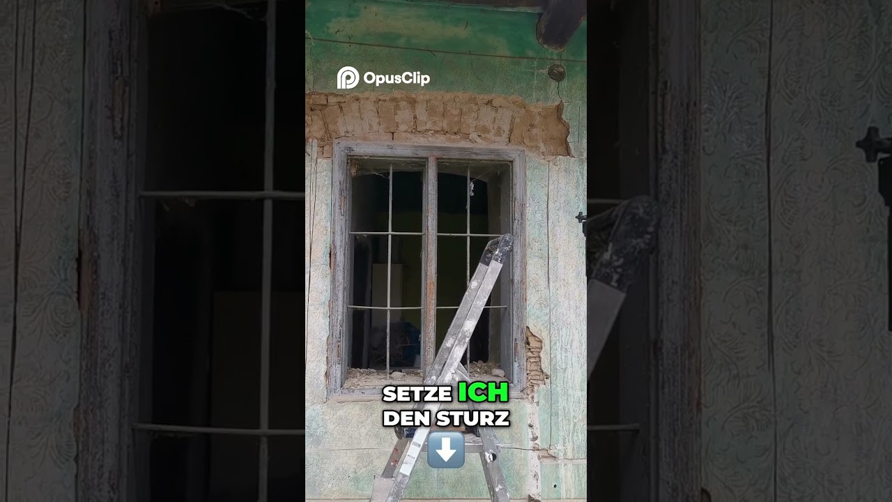 Fensterumbau  Lehmhaus -Segmentbogen oder neues Design - Teil II