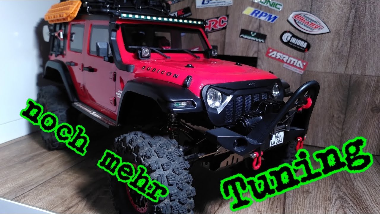 Wunschkennzeichen, Jeep Aufkleber, Blinker vorne, uvm für meinen DF-4S PRO Crawler