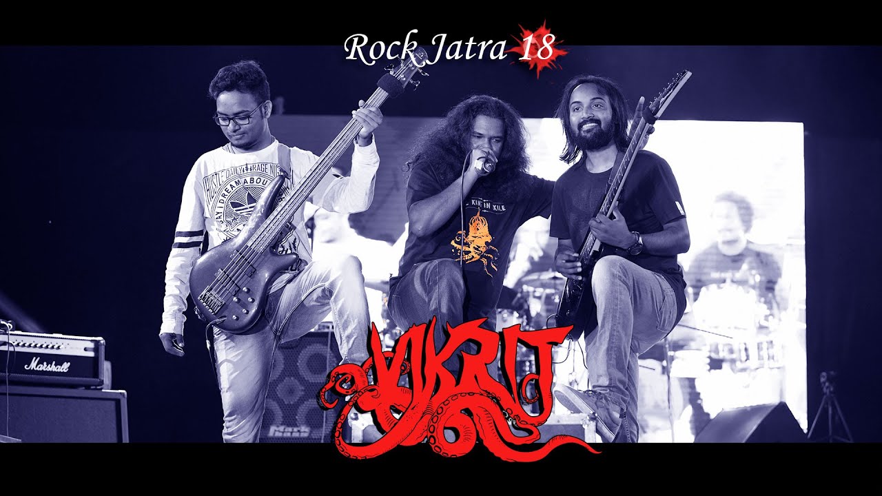Vikrit | The Dark Crusader (Live) | Progressive Metal | Jharkhand's Rock Jatra 18 Ranchi