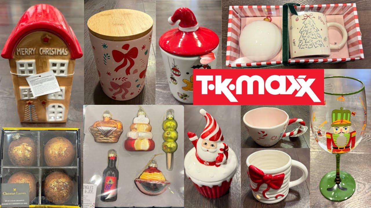 Рождественские украшения TK Maxx/TJ Maxx 2025