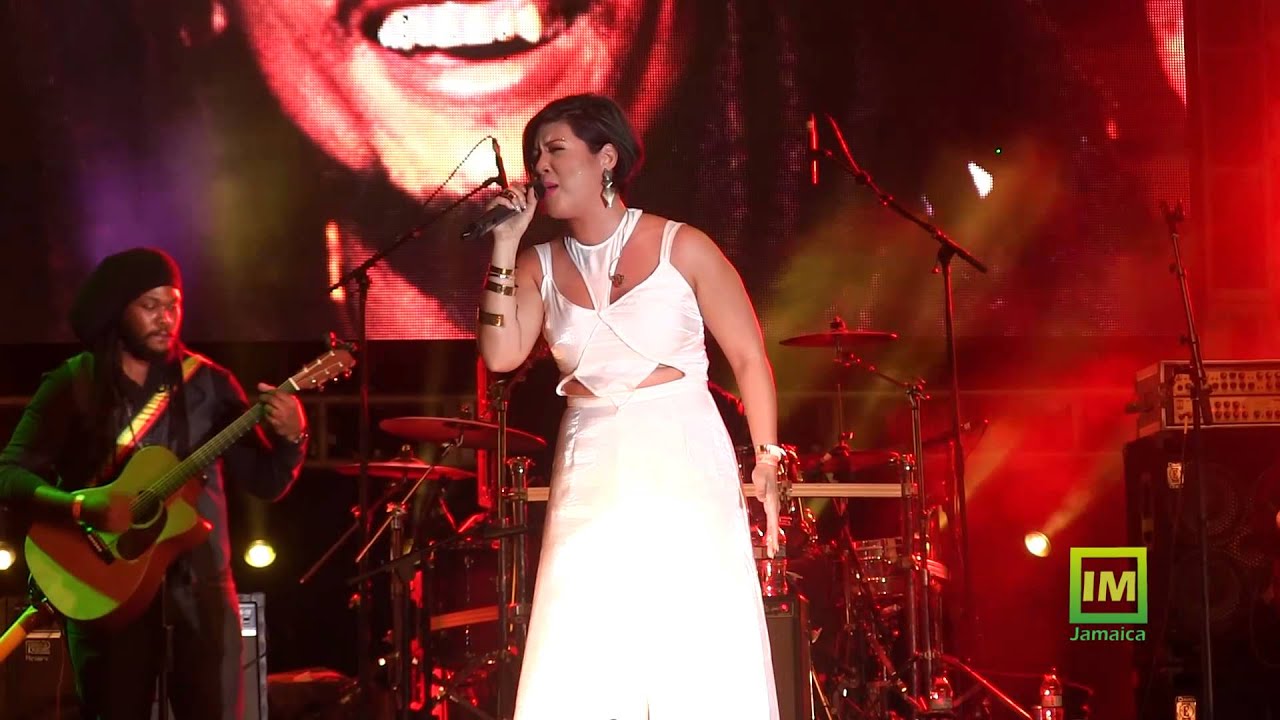 Tessanne Chin sings Redemption Song, Live at Marley 70