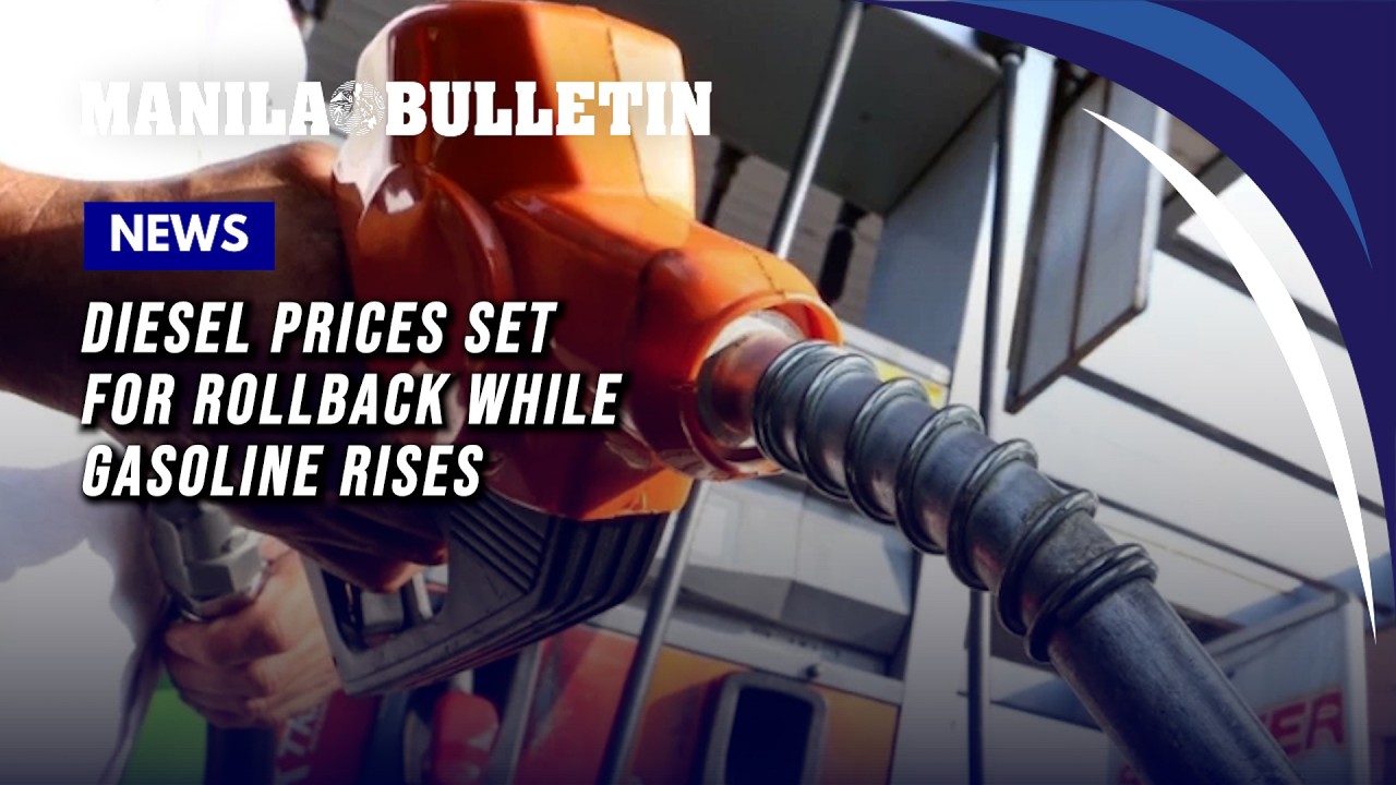 Diesel prices set for rollback next week while gasoline rises