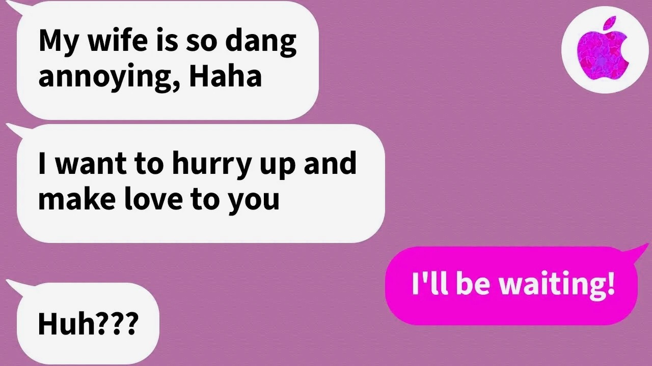 Thinking he was talking to his secret girlfriend