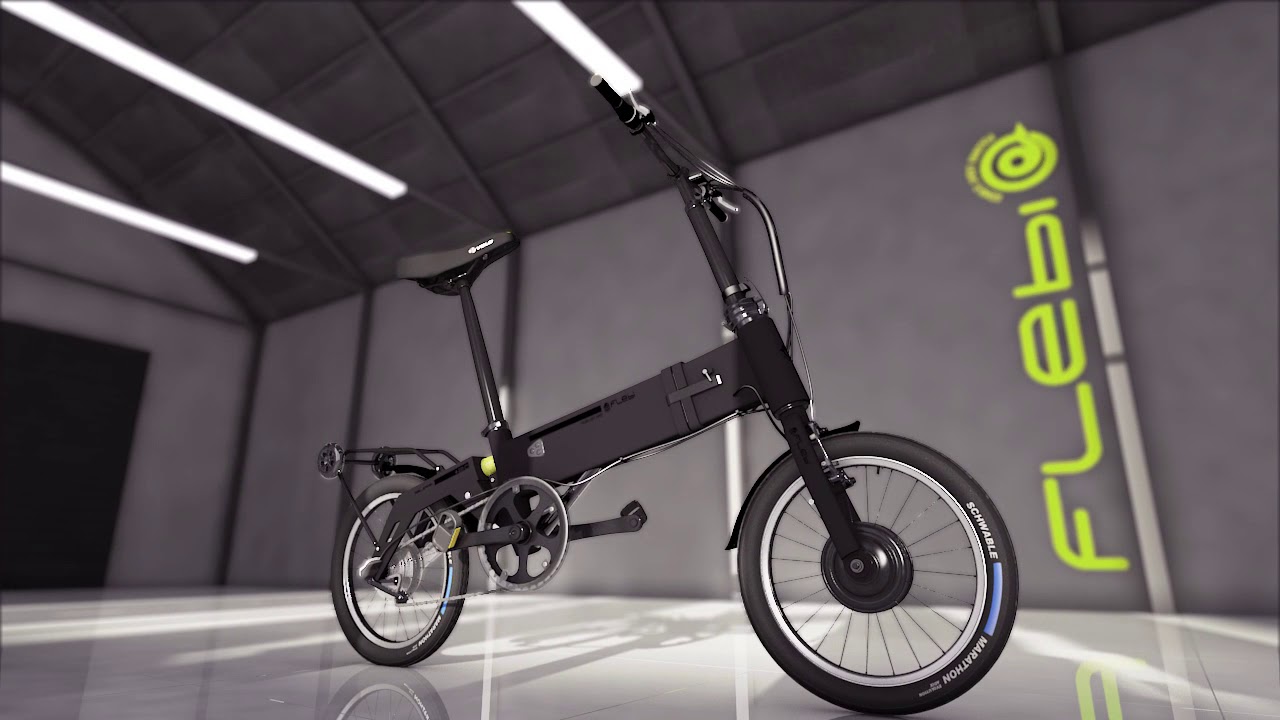 Pr&eacute;sentation virtuelle Flebi Supra 2.0+ 2018 - E-bike pliant et l&eacute;ger