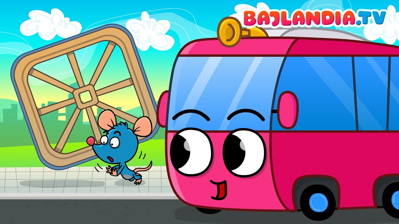 Koła Autobusu 🚌 + K&oacute;łko Graniaste 🛞 | 2 Piosenki dla dzieci 🎶 | Bajlandia TV