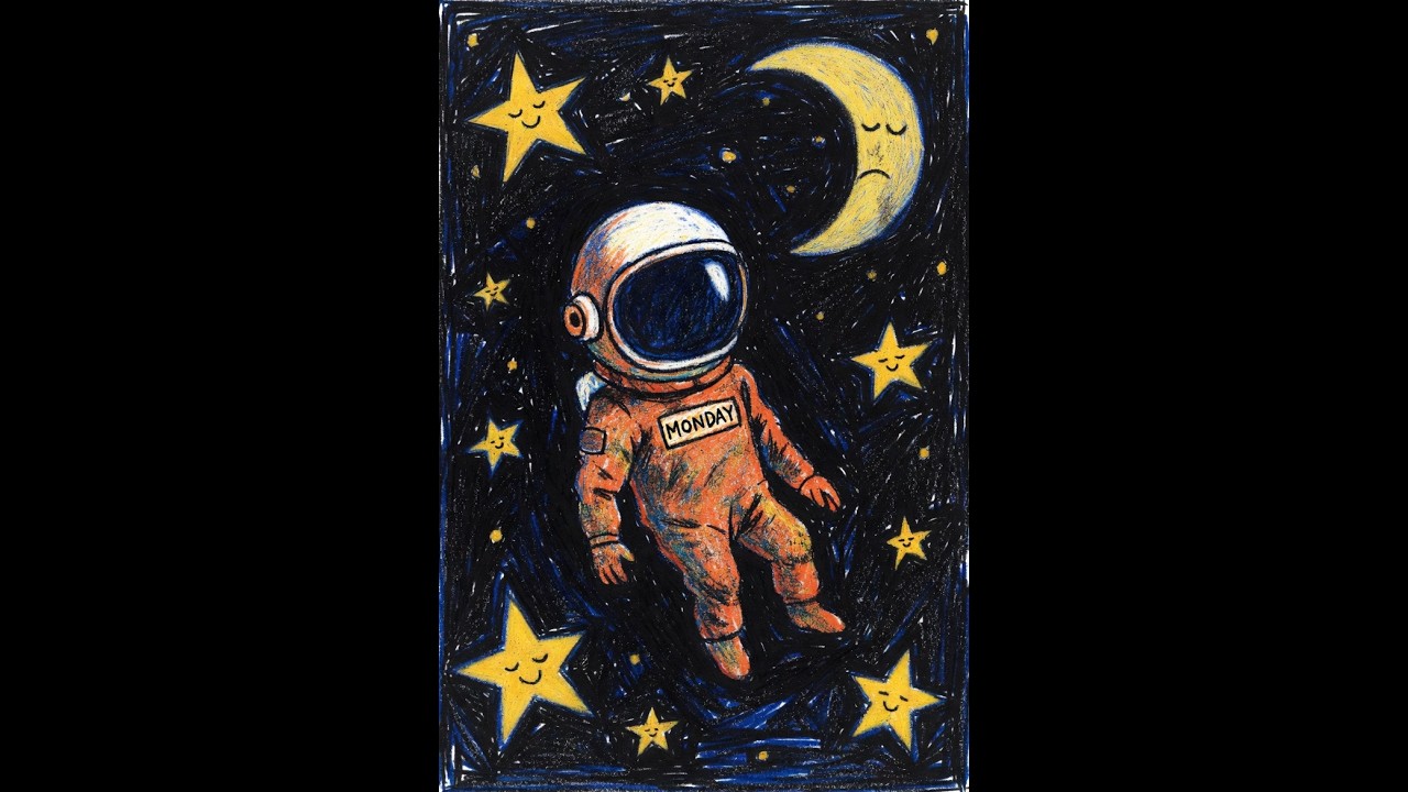 [K-pop/Lofi] Sunday Scaries: Escape to Space | 출근하기 싫은 밤, 우주로의 도피 🚀