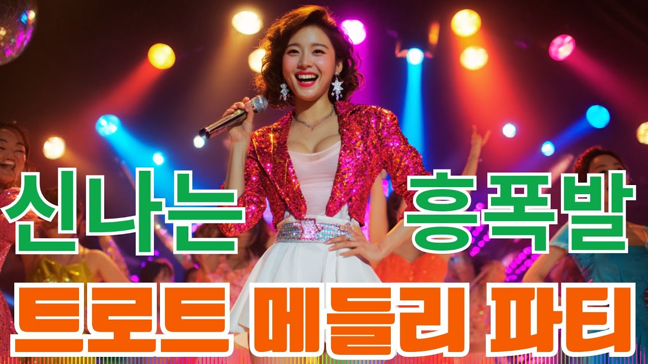 신나는 댄스 트로트 메들리 ❤️ 기분 전환을 위한 신나는 트롯 플레이리스트 | 하루 종일 즐기기 ❤️ 당신의 마음을 사로잡을 트로트 모음