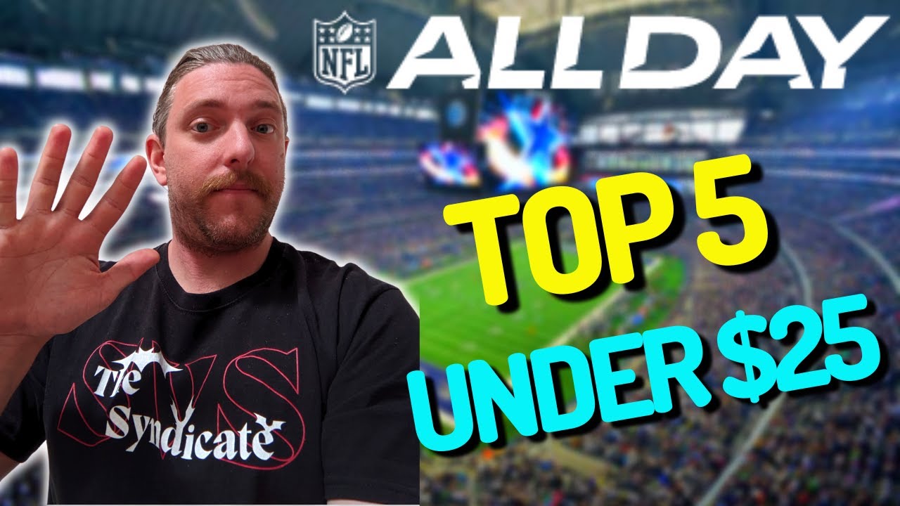 Moments You Should Be Buying Under $25 On NFL ALL DAY | AG's Top 5