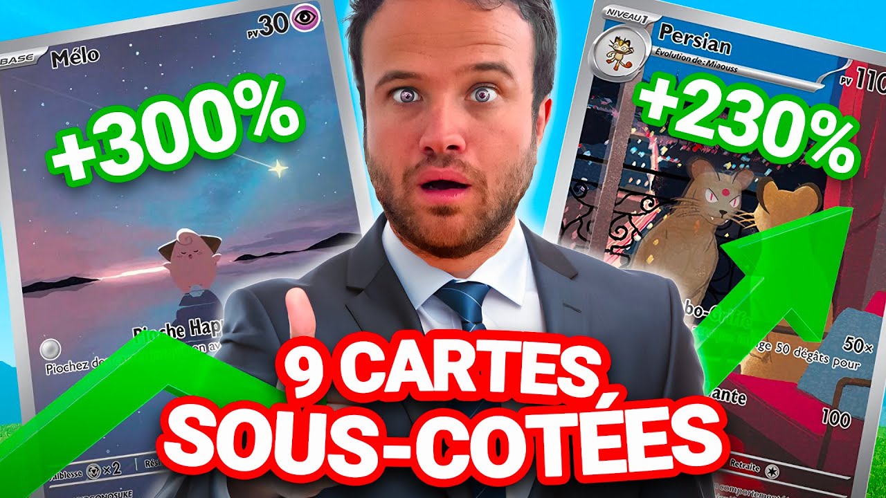 9 CARTES POKÉMON SOUS-COTÉES QUI VONT EXPLOSER 💥