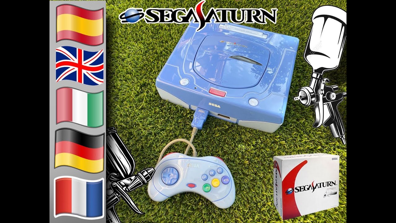 Como pintar Sega Saturn