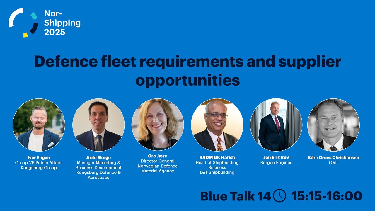 Blue Talk 14 - Defence fleet requirements and supplier opportunities