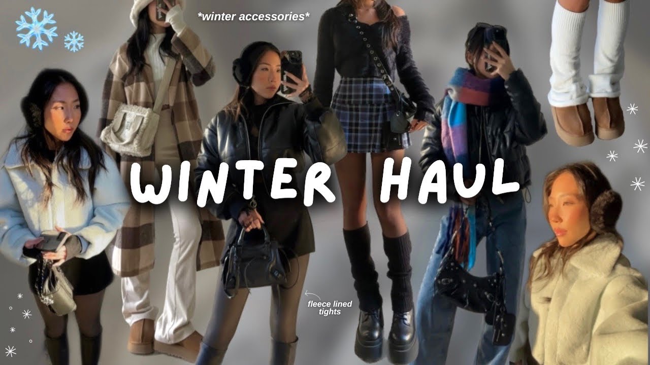 WINTER HAUL ❄️ what’s new in my wardrobe
