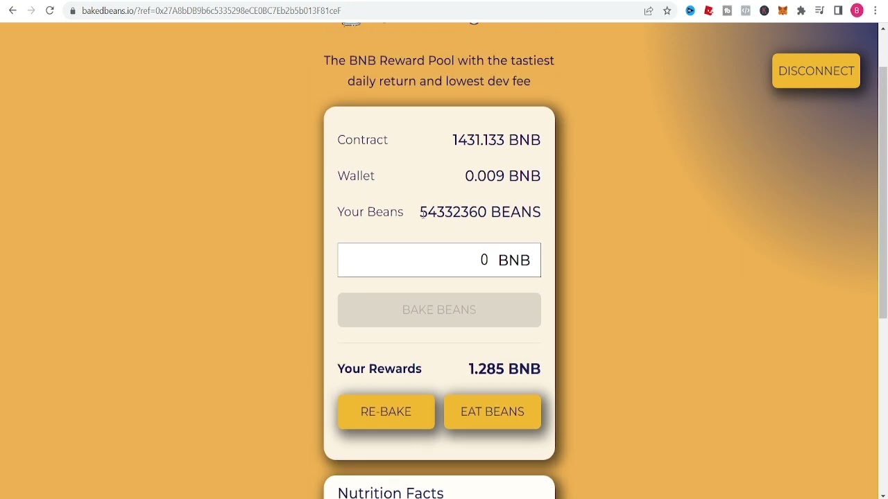 Baked Beans Crypto |  HOW TO MAKE $5OO A DAY WITH BNB