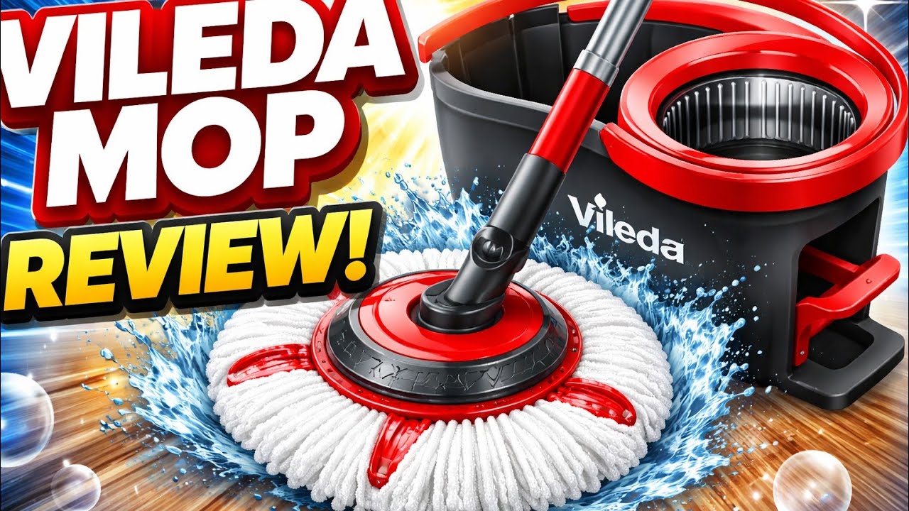 Обзор швабры Vileda Easy Rinse Mop — действительно ли она работает?