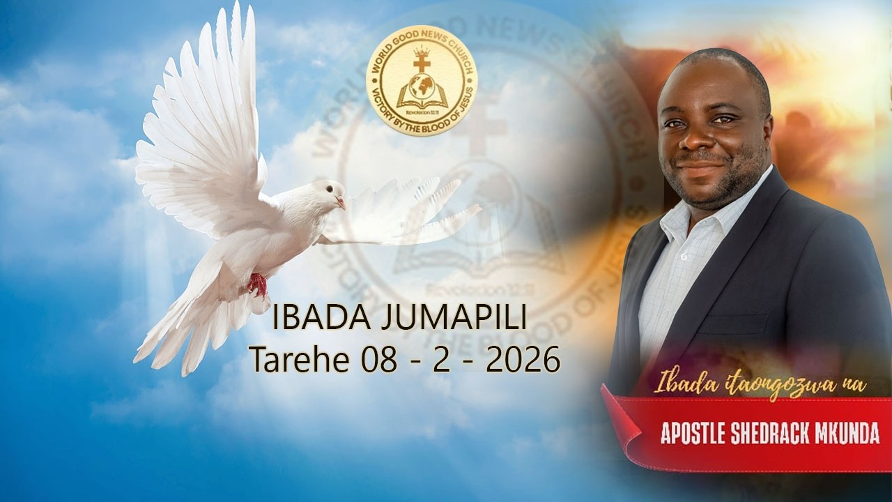 Apostle Shedrack Mkunda | IBADA YA JUMAPILI TAREHE 8 - 2 - 2026