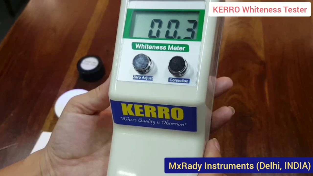 KERRO KWM-1 Digital Whiteness Tester | MxRady Instruments