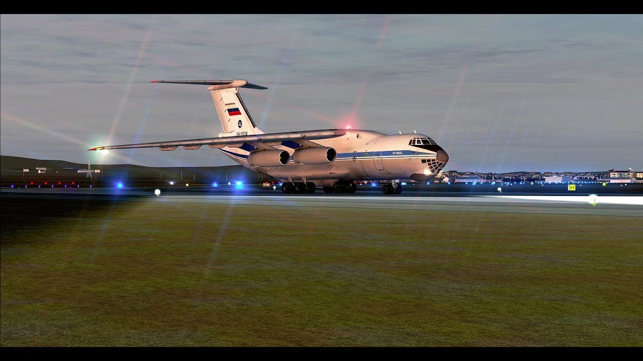 Landing IL76 in UTAK [FSX]