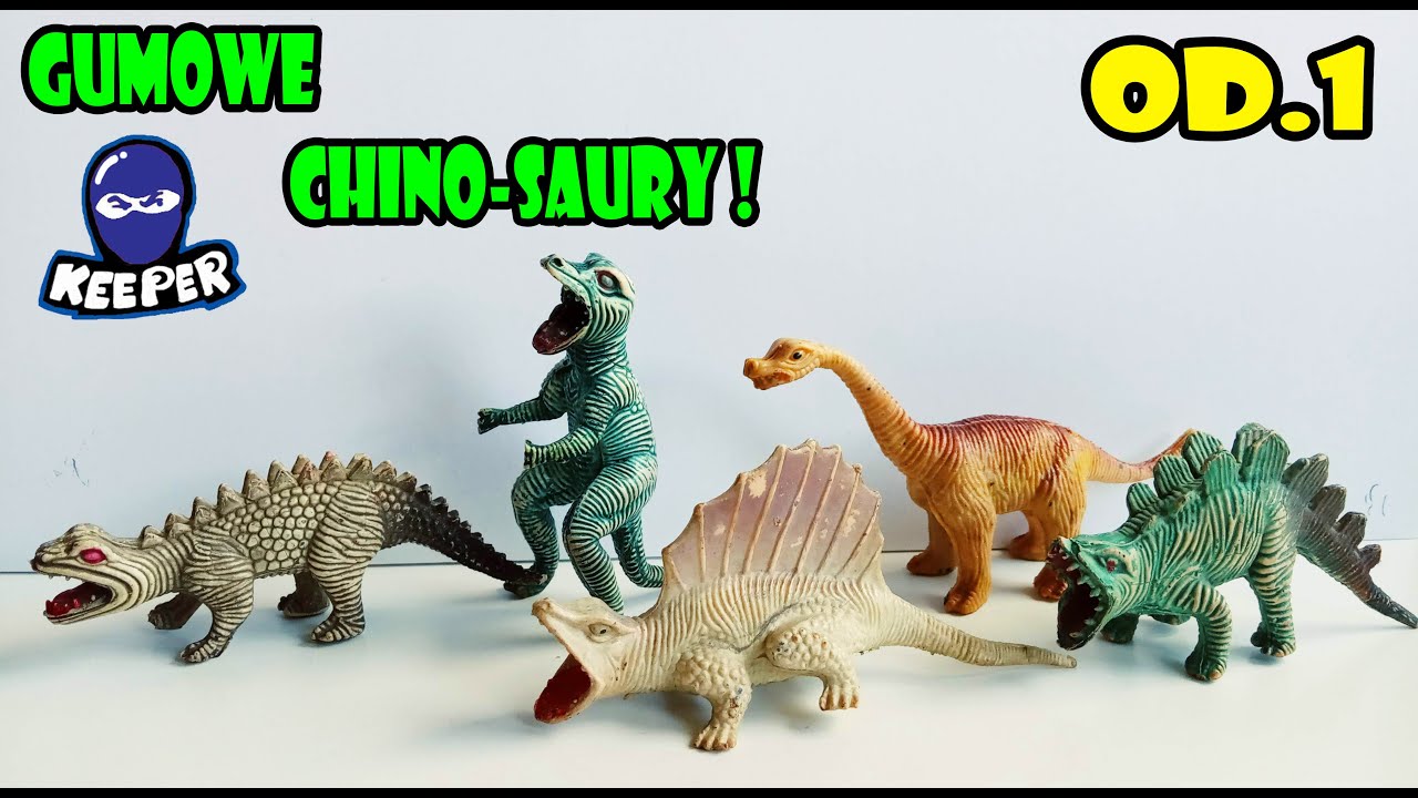 Retro Keeper # 1  - Gumowe Chino-Zaury! (Rubber Chinosaurs unboxing!)