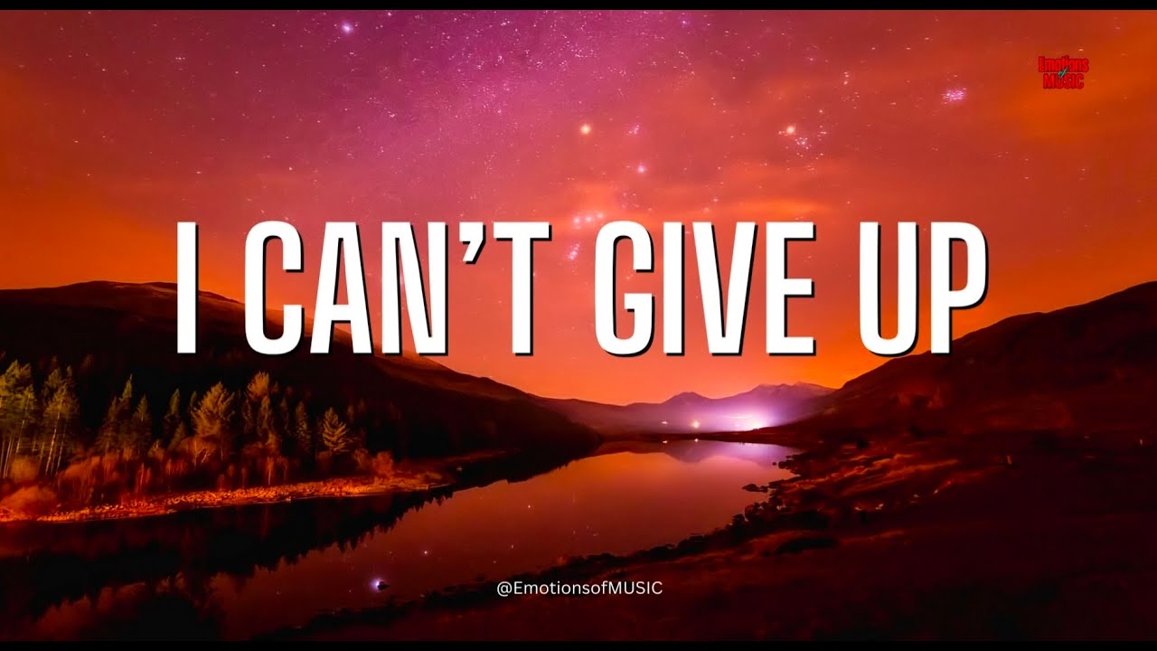 Ali Gatie - Can't Give Up (Lyrics Video) | @EmotionsofMUSIC