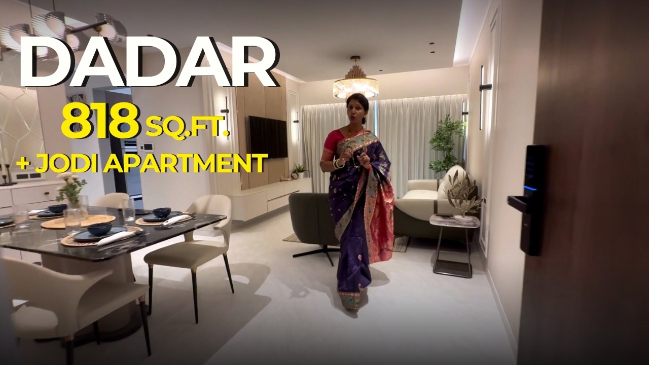 Dadar | 2bhk -818sq.ft.+ Jodi apartment near Jain Mandir & Gol Hanuman Mandir