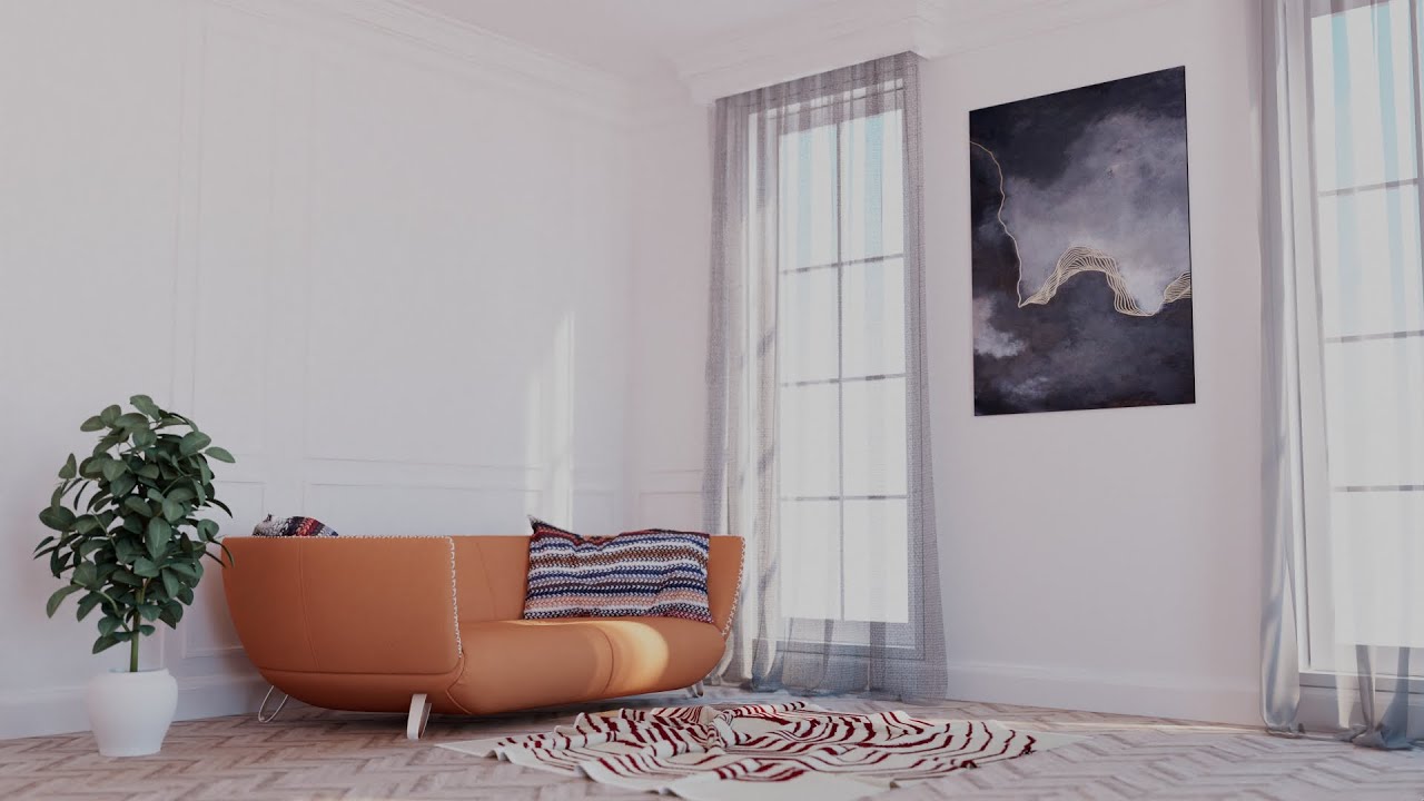 Best Physical Render Settings for Indoor Scenes (Cinema 4D 2023)
