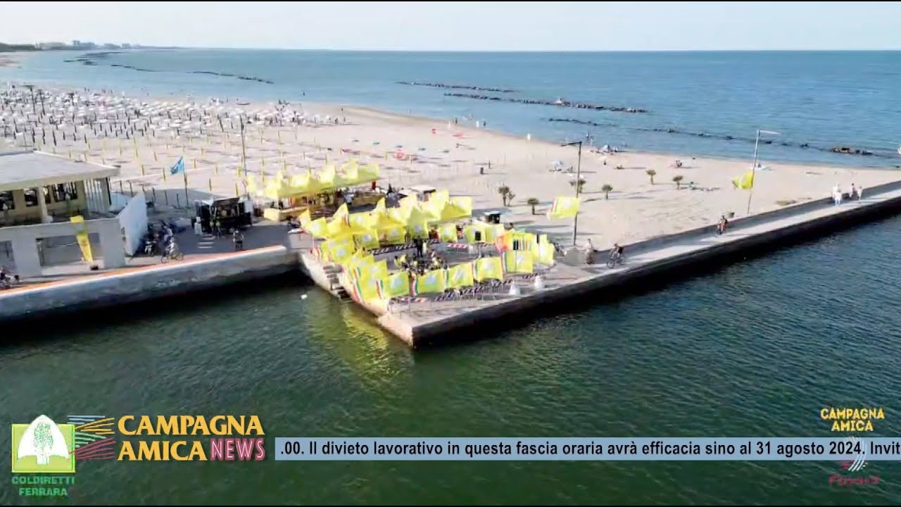Campagna Amica News - LA NOTTE GIALLA “ON THE BEACH” A PORTO GARIBALDI