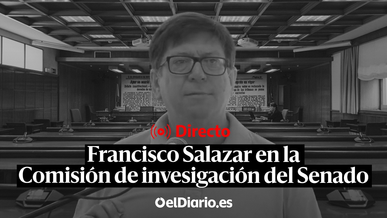 🔴 DIRECTO | Francisco SALAZAR declara en la comisión de investigación del CASO KOLDO en el SENADO