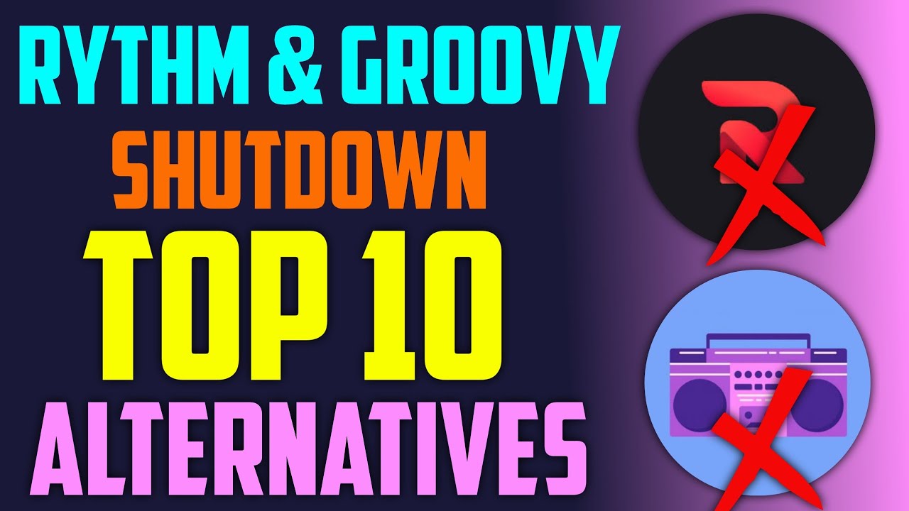 Top 10 Alternative Music Bots For Discord | Rythm & Groovy Bots Takedown | Techie Gaurav