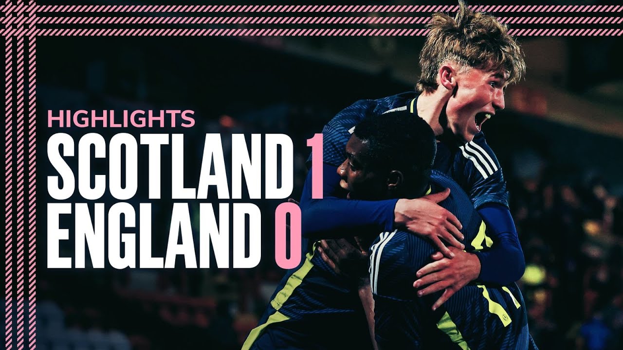 Scotland Men's Under-17s 1-0 England | UEFA Under-17 EURO Qualifying Round One