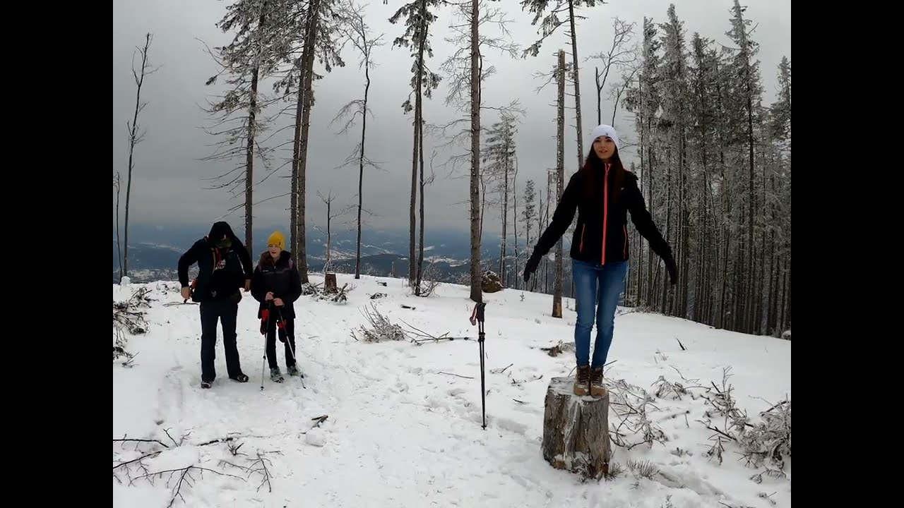 Rysianka, czarny szlak 06.03.22 5K 60FPS