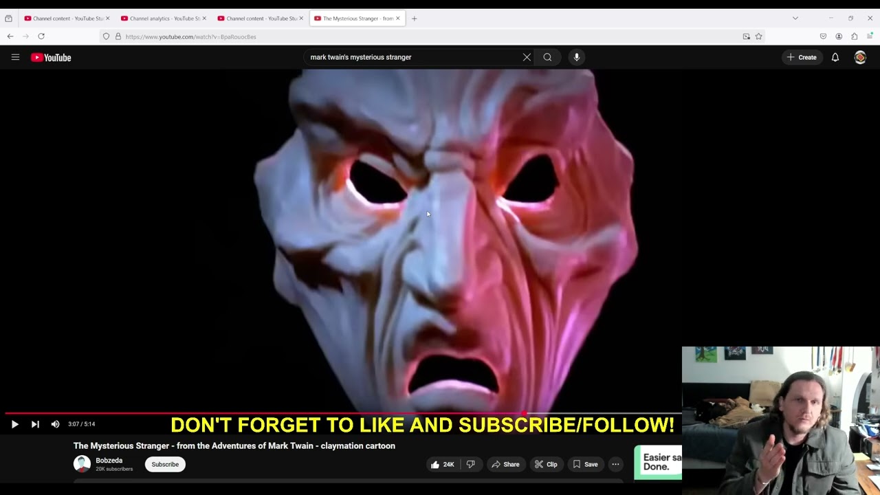 Day 72 until I’m a YouTube millionaire! Reacting to Mark Twain's Mysterious Stranger #marktwain