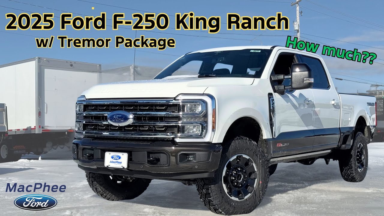 Tremor King Ranch! Обзор Ford F-250 Super Duty 2025 года