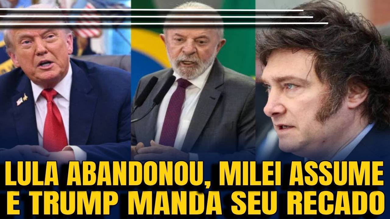 #2 LULA ABANDONA E MILEI BRILHA   VAZA LISTA DE ENVOLVIDOS E DEIXA BRASÍLIA EM PÂNICO APÓS AÇÃO REVE