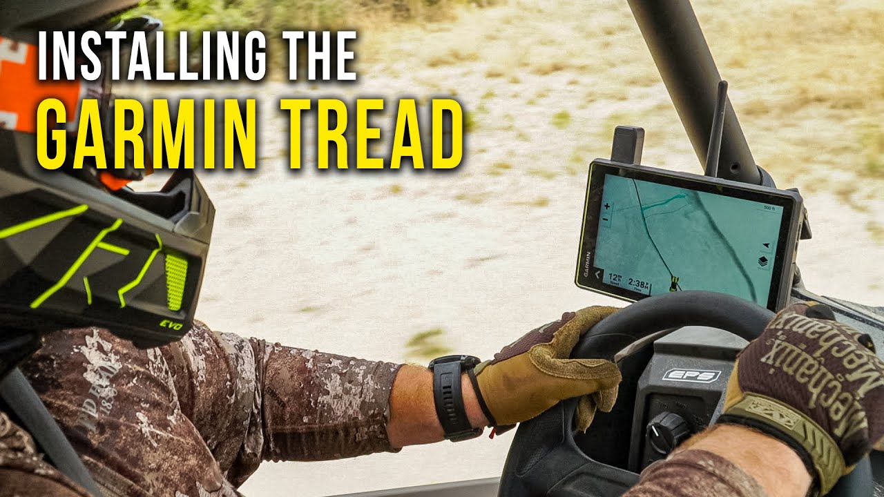 Установка Garmin Tread на Side-by-Side