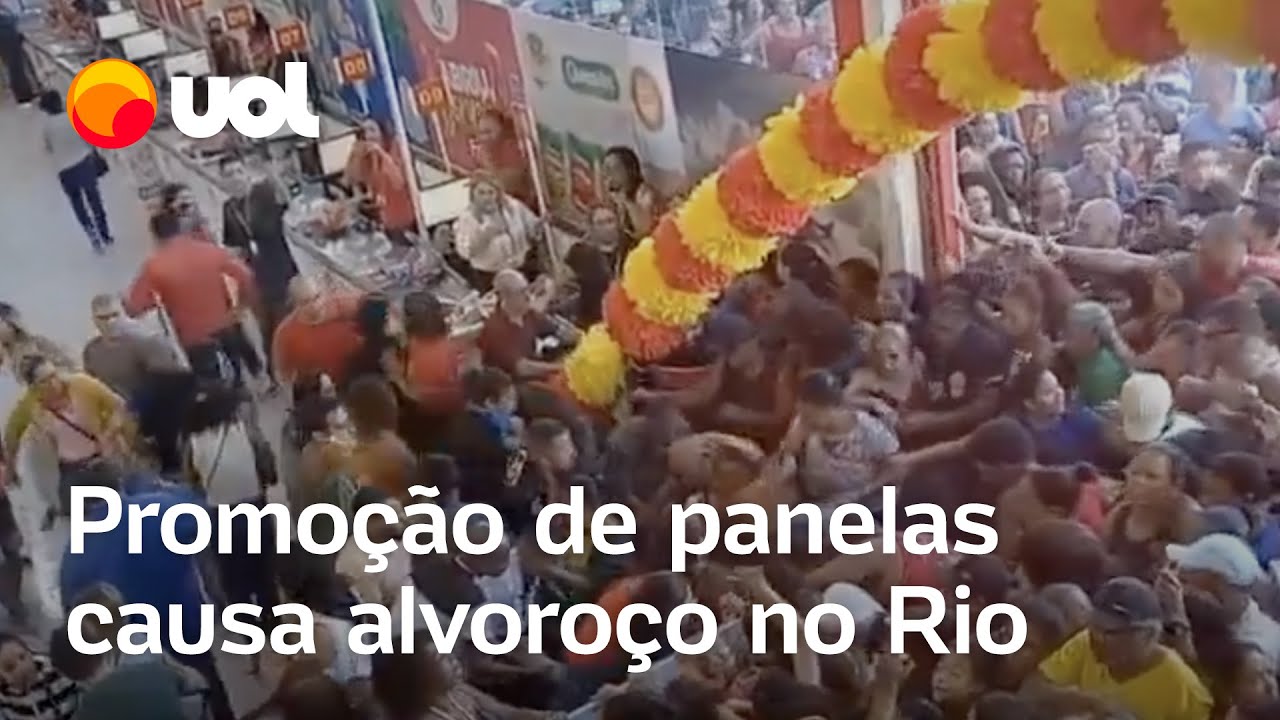 Panela de pressão por R$ 10 causa tumulto e briga generalizada no RJ