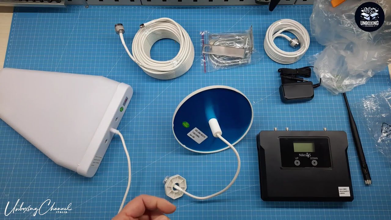 Ripetitore Dual Band Nikrans LCD 300GD | Installazione e Test Segnale Mobile