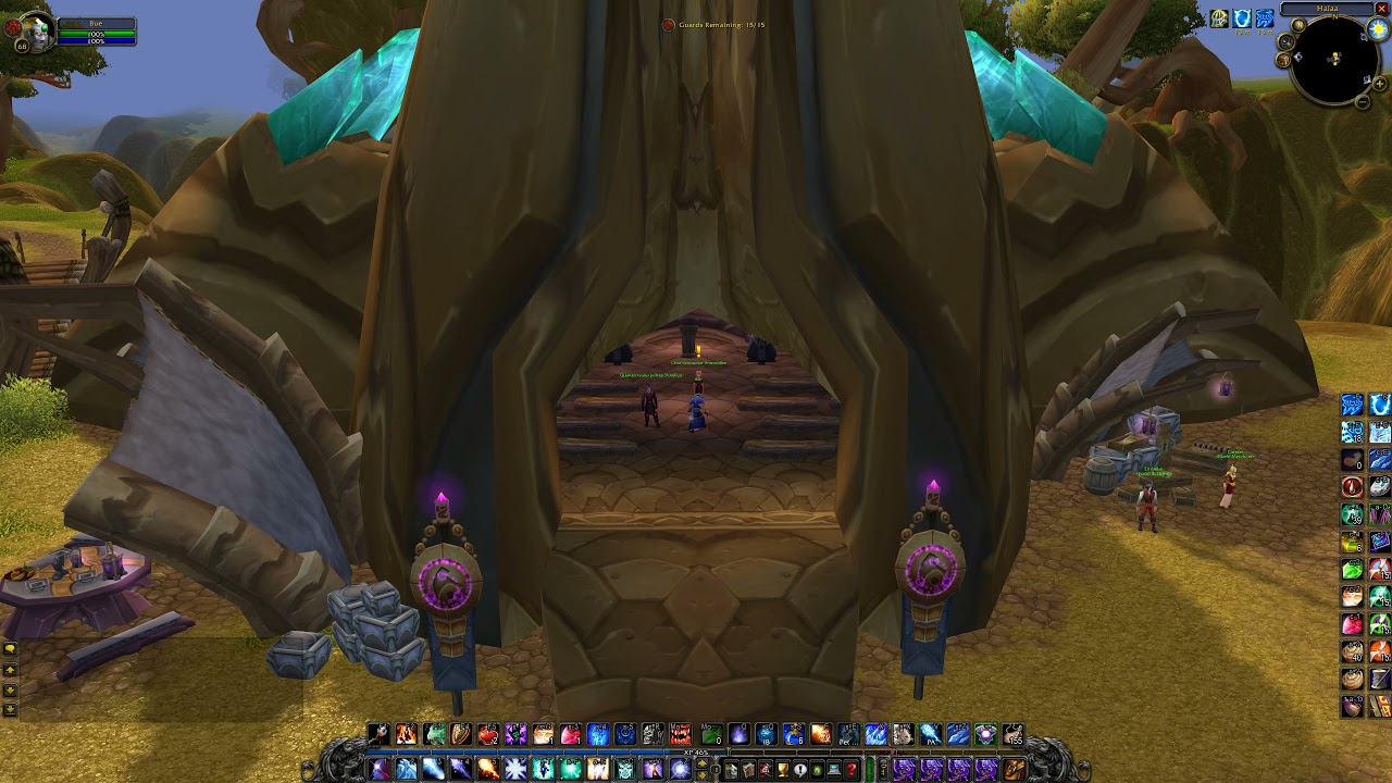 Where to turn in Oshu'gun Crystal Powder Sample (Horde), WoW TBC