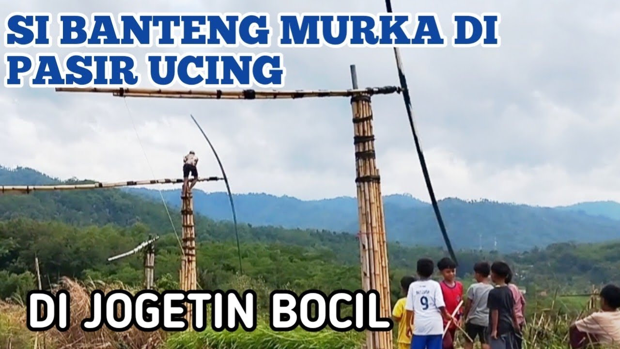 Kolecer si banteng murka di pasir ucing, di JOGETIN bocil