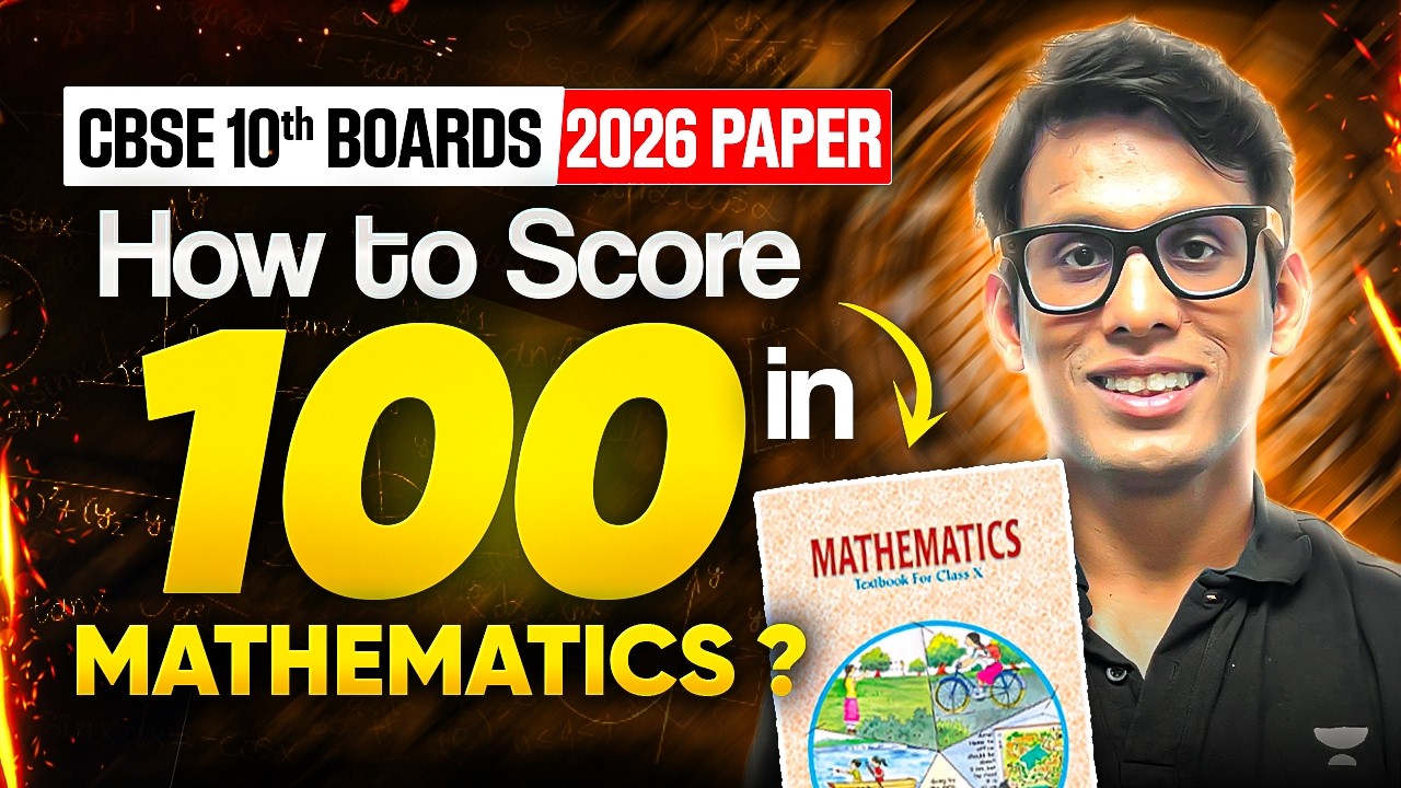 How to score 100 in CBSE 10th Boards Mathematics Paper | Prashant Jain #boards #mathsboardexam
