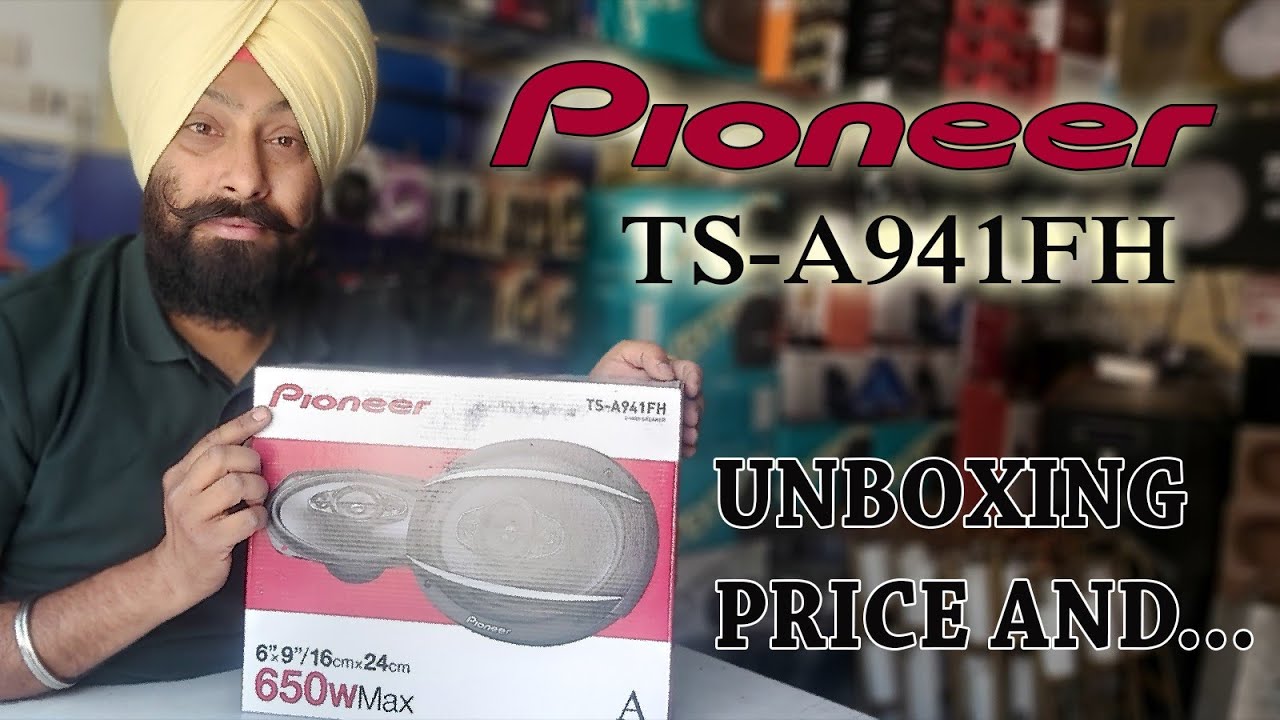 PIONEER TS-A941FH  Newly developed 4 way speaker