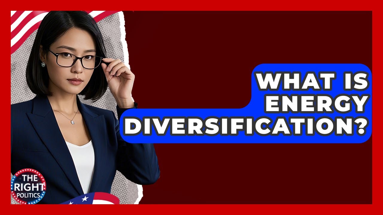 What Is Energy Diversification? - The Right Politics