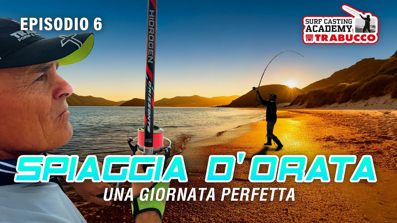 Pesca SURFCASTING - La Giornata Perfetta con ORATE Spettacolari! | Surfcasting Academy S8E6