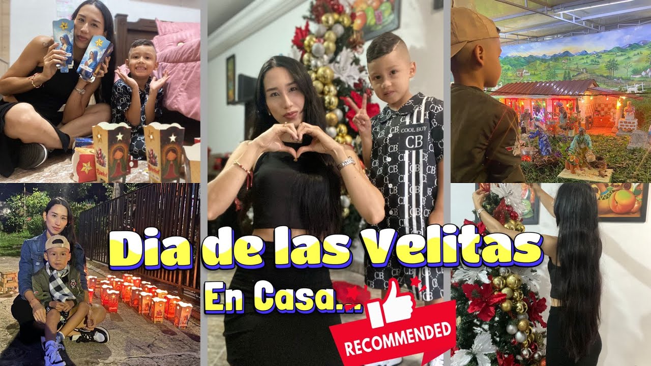 VLOGMAS #4 Dia de las Velitas en Casa con mi Hijo | Tradición, y Momentos Especiales con el🤱🏻